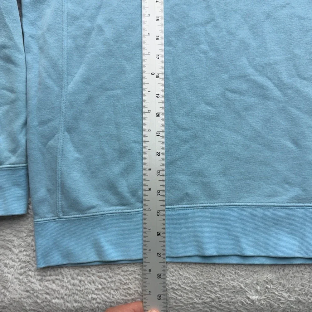 Nike Womens XL Crewneck Sweatshirt Light Blue Futura Logo Pullover Active